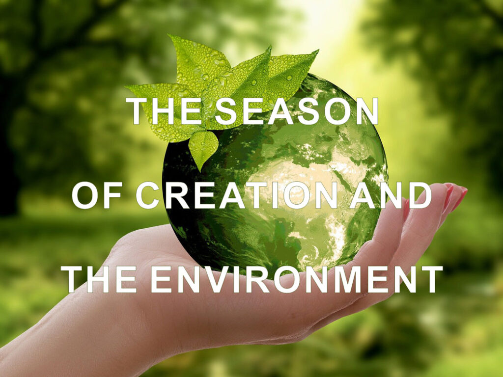 Touch Base September 2021: The Season of Creation and the Environment