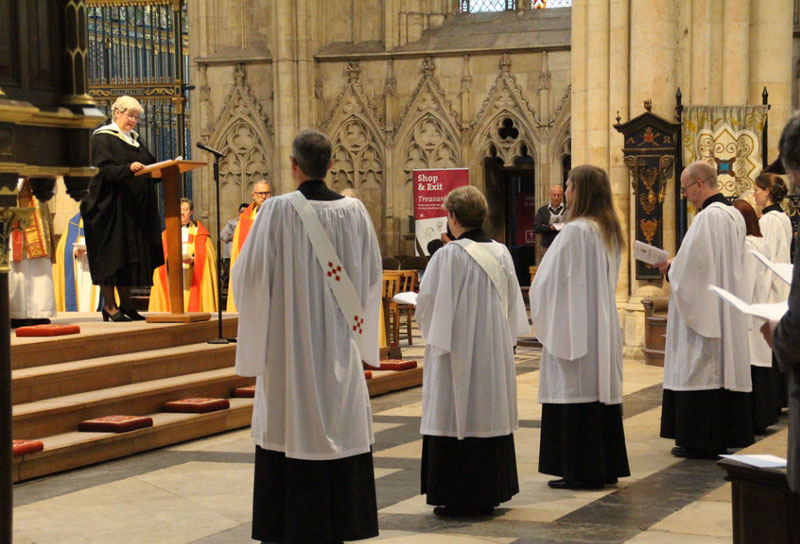 Ordination of priests in York Minster